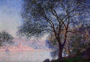Antibes Seen From The Salis Gardens — Клод Моне, Impressionism