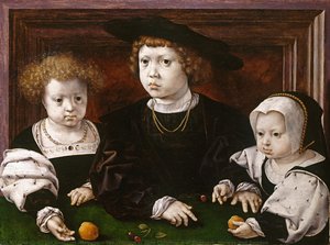 The children of King Christian II of Denmark, Norway and Sweden