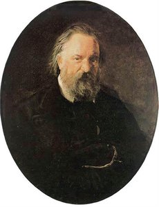 Portrait Of The Author Alexander Herzen — Nikolai Ge, Realism