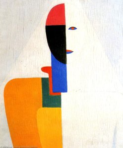 Woman Torso — Kazimir Maleviç, Suprematist Abstraction