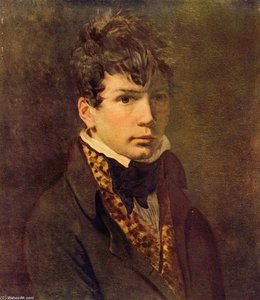 Portrait Of The Young Ingres — Jacques-louis David, Neoclassical Style