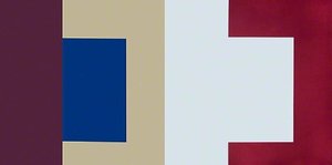 Double Square Painting — Jean Spencer