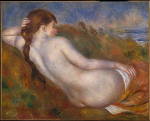 Reclining Nude (1883) — Pierre-auguste Renoir, Impressionism