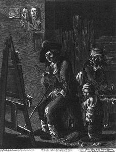 The Poor Painter in His Studio