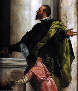 Feast In The House Of Levi (detail) (11) — Paolo Veronese, Baroque