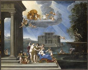 La Toilette De Vénus, Dit Aussi À Tort L'air — Francesco Albani, Baroque