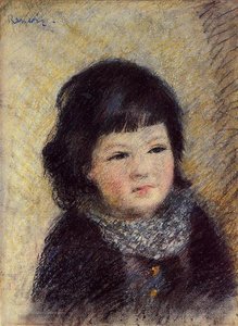 Portrait Of A Child — Renoir, Impressionism