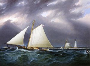 The Match Between The Yachts 'vision' And 'meta' - Rough Weather — जेम्स एडवर्ड बटरस्वर्थ