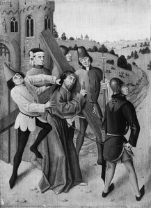 Christ Bearing The Cross — Claude Monet, Late Medieval Painting
