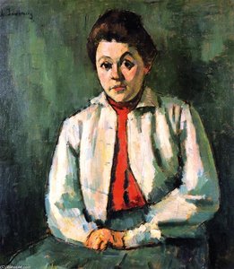 Helene In Red Waistcoat — Олексій Вавленський, Early Expressionism