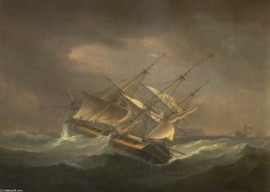 Frigate In A Squall — Томас Віткомб