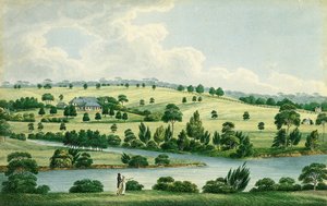 Residence Of John Macarthur Esq Near Parramatta N.s.w. — Joseph Lycett
