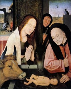 Adoration Of The Child — 헤라클레스 보스흐, Late Medieval Symbolism