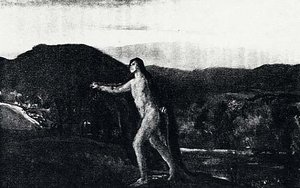 Requiem, (painting) — Arthur Bowen Davies, Symbolism