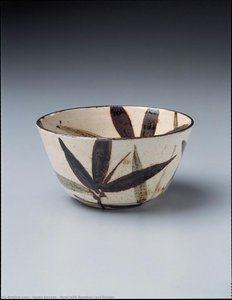 Bowl with Bamboo Leaf Design