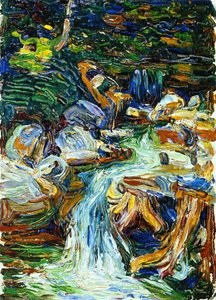 Kochel - Водопад Ii — Wassily Wassilyevich Kandinsky, Expressionism