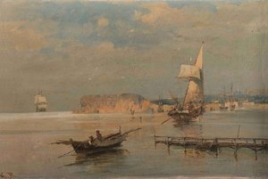 Boats in a port