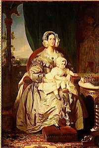 Marie Christine Caroline D'orleans, Duchesse De Wurtemberg (1813 1839) — فرانز زافيير وينترهالتر, Academic Realism