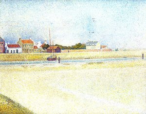 Kanalen Ved Gravelines, Grand-fort-philippe — Georges Pierre Seurat