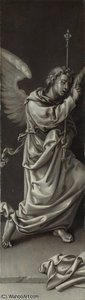 The Archangel Gabriel - Reverse of Left Hand Shutter