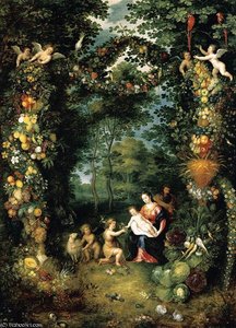 Holy Family with St John
