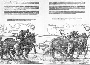 Char De Triomphe (5/6) — Albrecht Dürer, Northern Renaissance Woodcut
