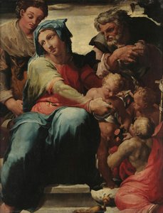 The Holy Family with Little St. John the Baptist and St. Catherine of Alexandria