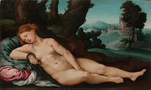 The Dying Cleopatra, Jan Van Scorel (attributed To), C. 1520 - C. 1524 — Jan Van Scorel