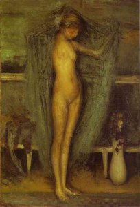 Harmony In Blue And Gold, The Little Blue Girl — James Abbott Mcneill Whistler, Tonalism