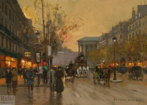 Boulevard De La Madeleine (11) — Cortés (kortész), Post-impressionism