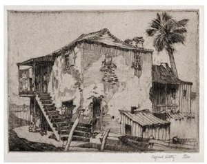 An Old Landmark — Alfred Heber Hutty, Contemporary Realism