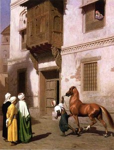 Horse Merchant In Cairo — جان ليون جيروم, Academicism