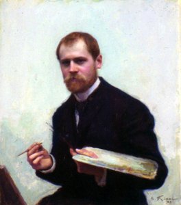 Self-portrait — Émile Friant