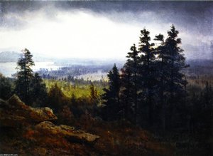 Near North Conway, New Hampshire — Алберт Бирштадт