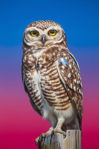 Ephemeral Gaze: Nocturne In Azure & Rose — Jacques Villedieu, Contemporary Pop Art / Neo-pop