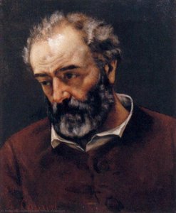 Portrait Of Chenavard — 구스타브 쿠르베, Contemporary Realism