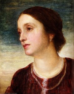 Portrait Of The Countess Somers — George Frederic Watts, Symbolism