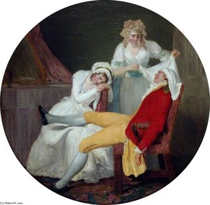 Lady Easy's Steinkirk — Francis Wheatley, Neoclassicism