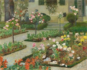 Rosengarten, 1935 Rose Garden , 1935 — Cuno Amiet