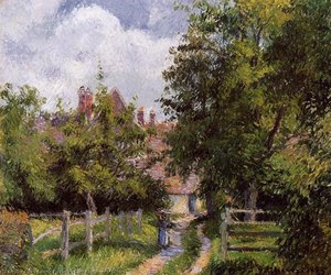Saint-martin, Near Gisors — 피사로, Impressionist Landscape