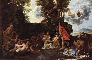 The Birth Of Baccus — Nikola Pusen, French Baroque