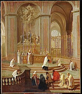 La Messe Du Chanoine De La Porte Ou Le Maitre Autel De Notre Dame — Jean Baptiste Jouvenet, Baroque Art And Architecture