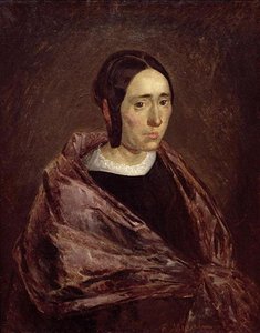 Portrait Of Catherine Roumy — Jean-françois Millet, Barbizon School Realism