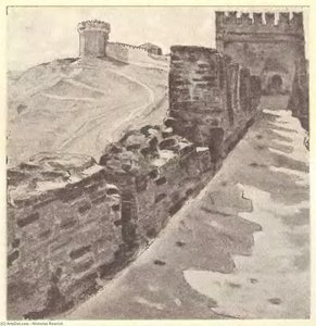 Smolensk Walls — Nikolay Rerih, Realism