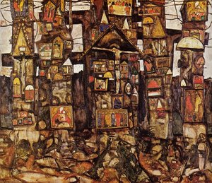 Woodland Prayer — Egon Şiele, Vienna Expressionism