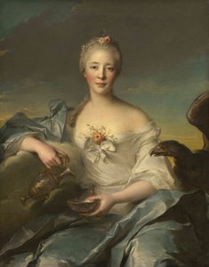 Madame Le Fèvre De Caumartin As Hebe — Жан-марк Натие