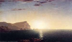New England Sunrise — John Frederick Kensett, Hudson River School