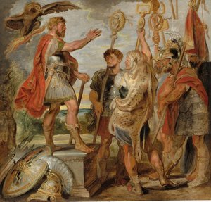 Decius Mus Addressing The Legions — Peter Paul Rubens, Barock
