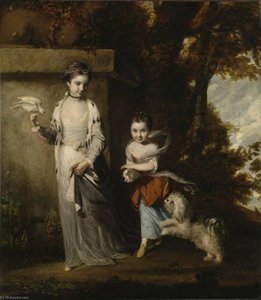 The Ladies Amabel And Mary Jemima Yorke — Sir Joshua Reynolds