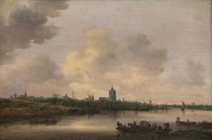 View Of The City Of Arnhem — Jan Van Goyen, Dutch Golden Age